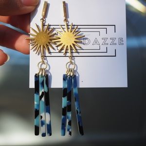 Mazzy dazze Azul earrings